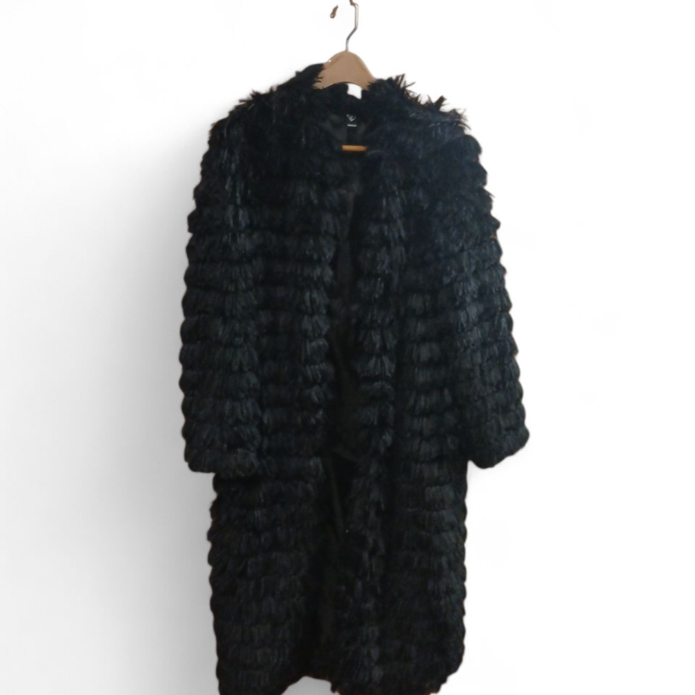 Windsor Black Faux Fur Jacket
